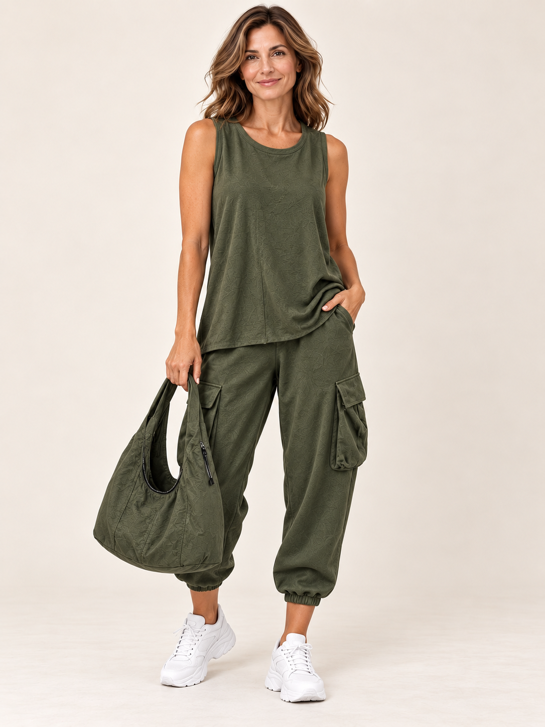 Noelia Verde+Bolso verde — detalle