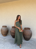 Vestido Toledo en Verde